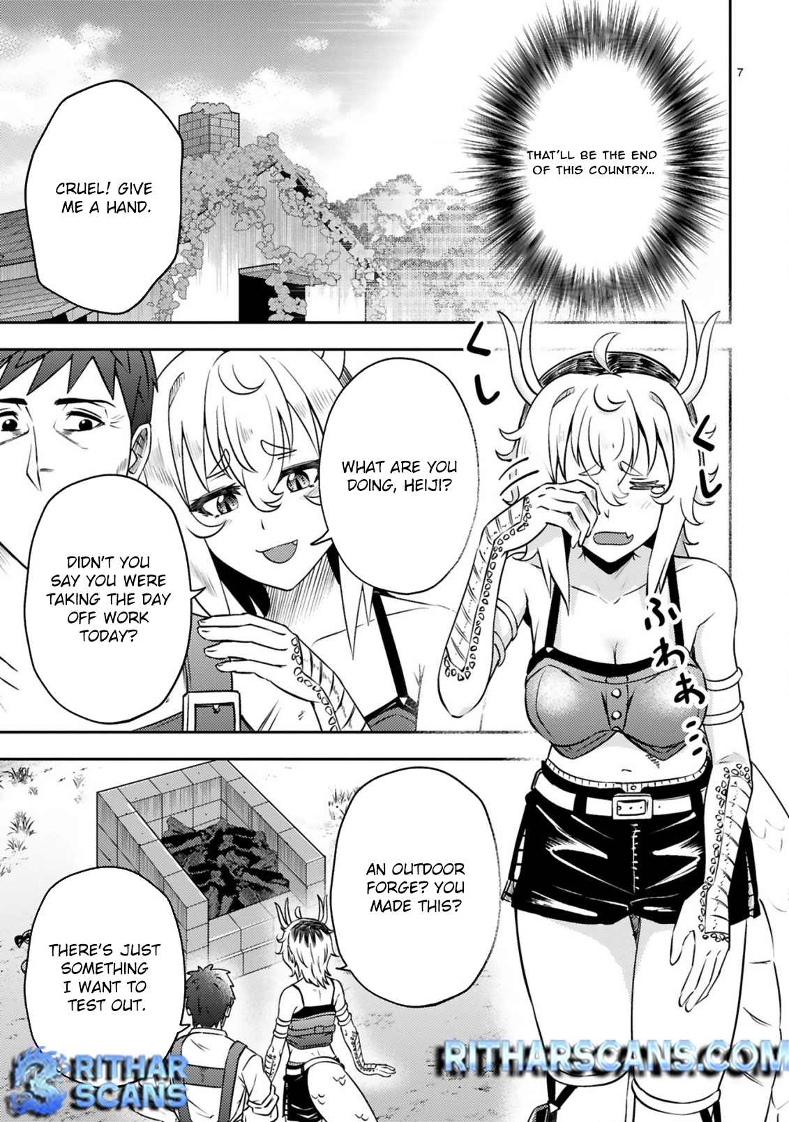 Ossan Yuusha wa Kajiya de Slow Life Hajimemashita Chapter 4 — Page 8