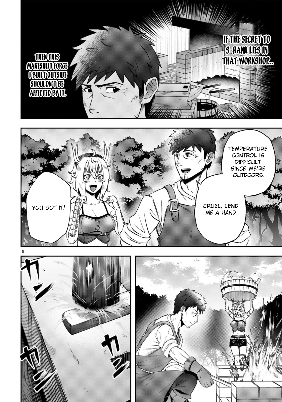 Ossan Yuusha wa Kajiya de Slow Life Hajimemashita Chapter 4 — Page 9