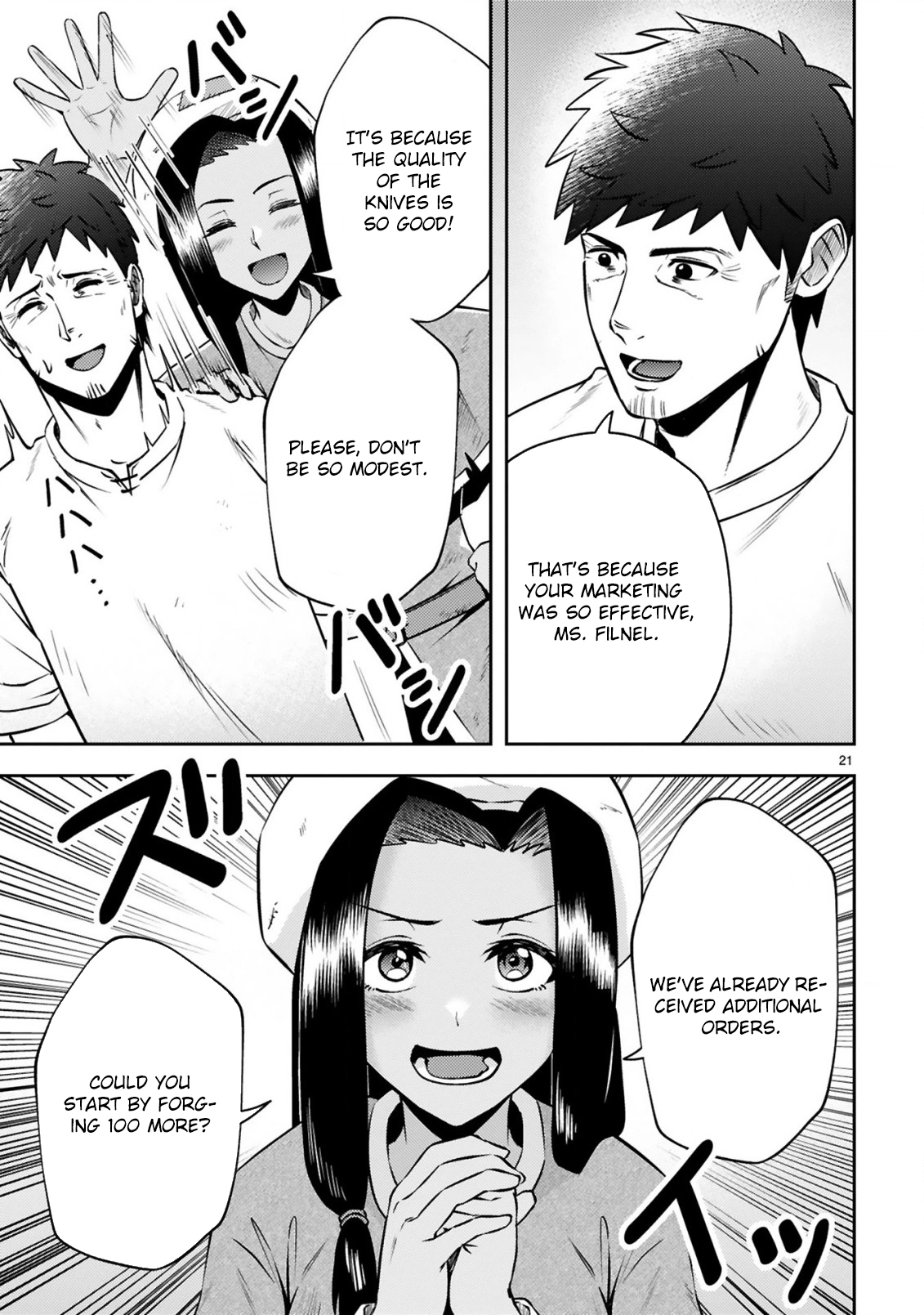 Ossan Yuusha wa Kajiya de Slow Life Hajimemashita Chapter 4 — Page 22