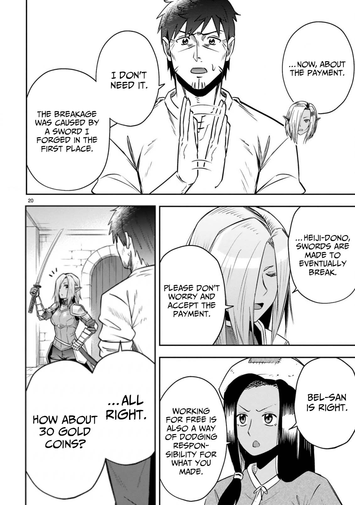 Ossan Yuusha wa Kajiya de Slow Life Hajimemashita Chapter 9 — Page 22