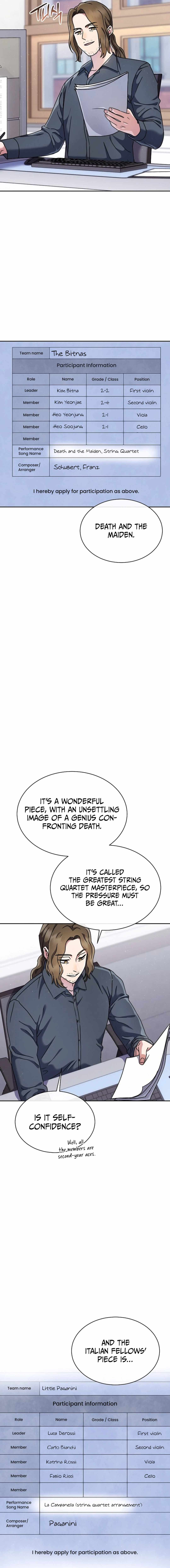Our High School Music Genius Is Paganini's Reincarnate Chapter 11 — Page 8