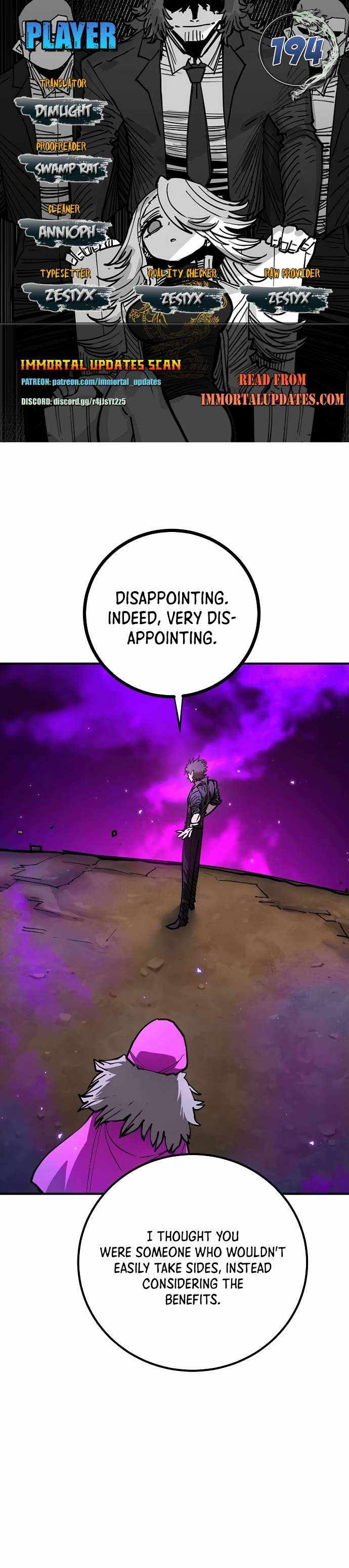 Player Chapter 194 — Page 1