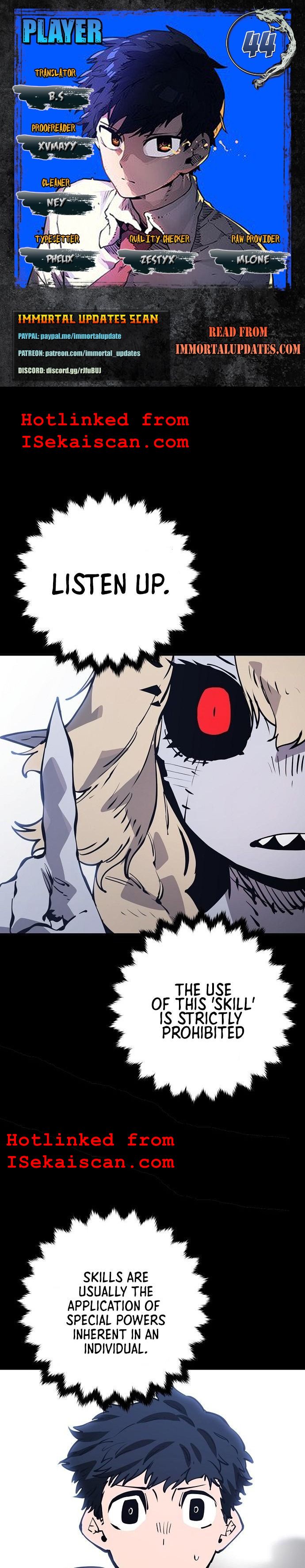 Player Chapter 44 — Page 1