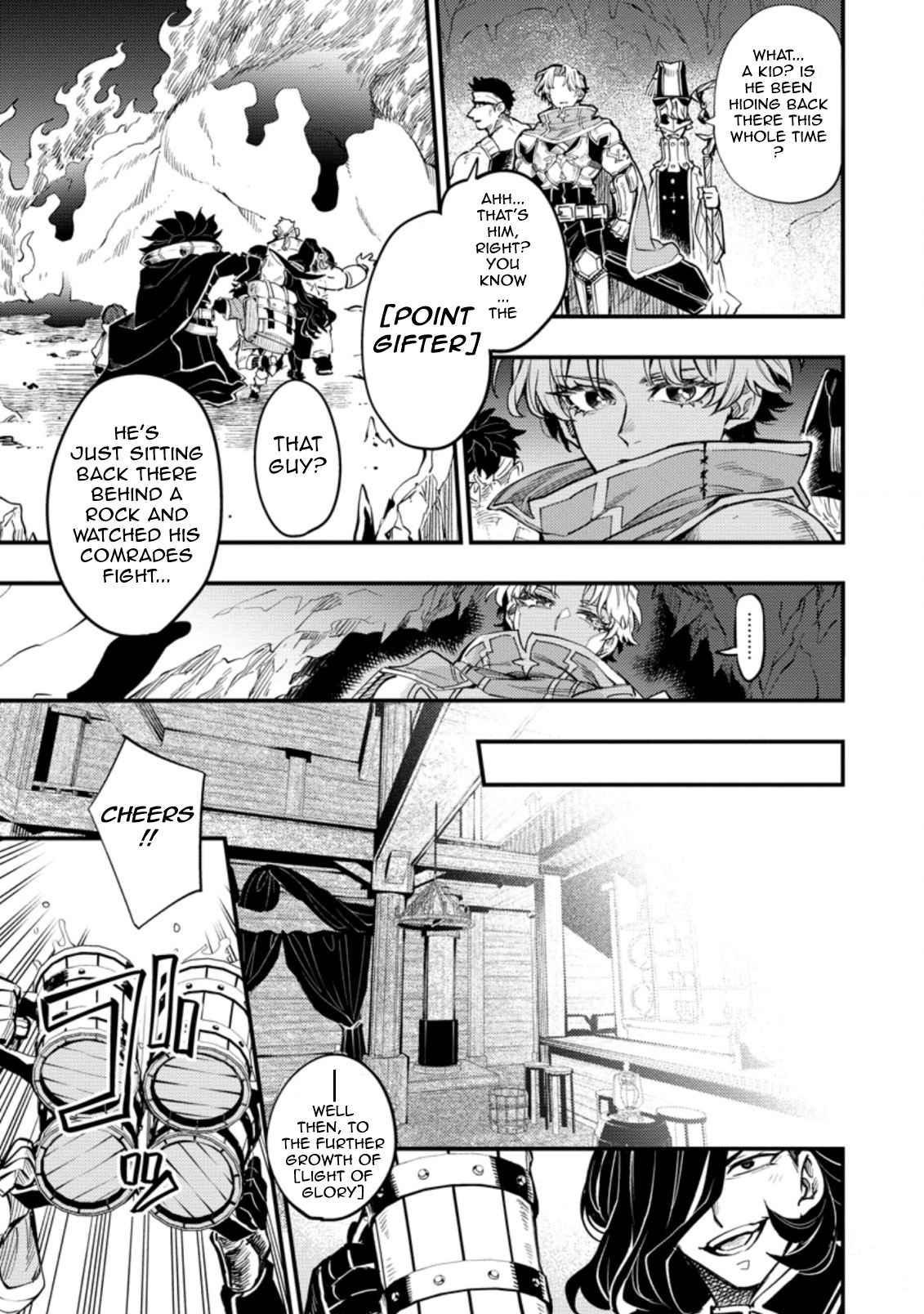 Point Gifter no Isekai Saikyou Slow Life: Black Guild kara Kaihou Sareta Otoko wa Bannou Saikyou Shoku to shite Musou Suru Chapter 1.2 — Page 1