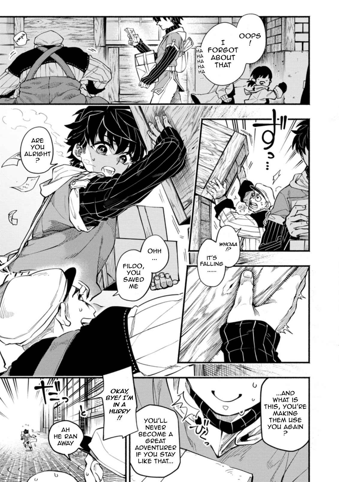 Point Gifter no Isekai Saikyou Slow Life: Black Guild kara Kaihou Sareta Otoko wa Bannou Saikyou Shoku to shite Musou Suru Chapter 1.2 — Page 3