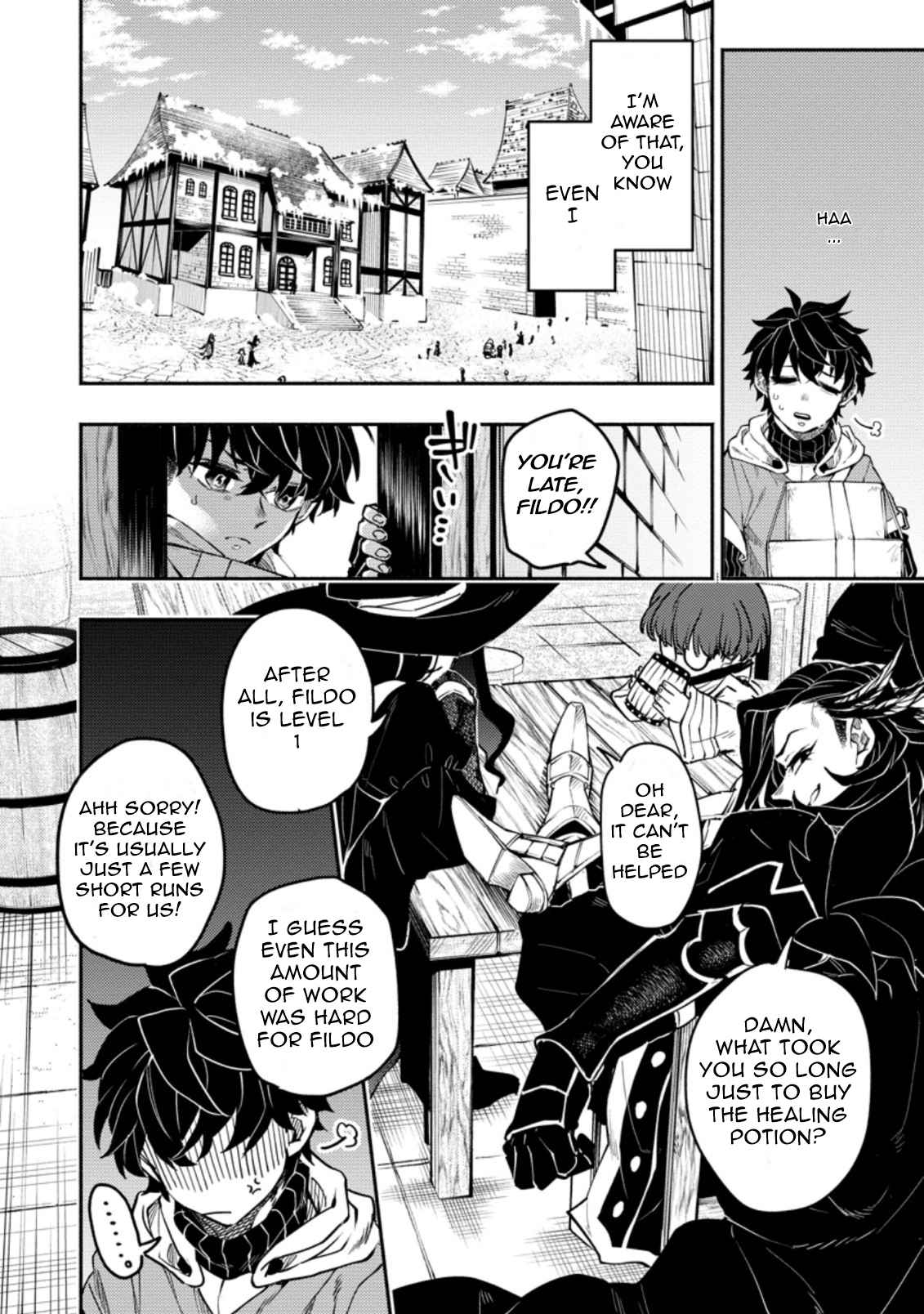 Point Gifter no Isekai Saikyou Slow Life: Black Guild kara Kaihou Sareta Otoko wa Bannou Saikyou Shoku to shite Musou Suru Chapter 1.2 — Page 4