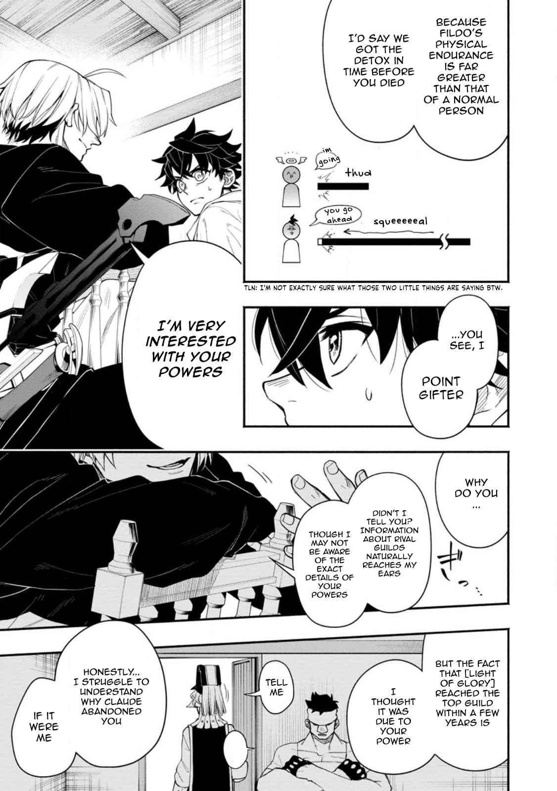 Point Gifter no Isekai Saikyou Slow Life: Black Guild kara Kaihou Sareta Otoko wa Bannou Saikyou Shoku to shite Musou Suru Chapter 12.1 — Page 9