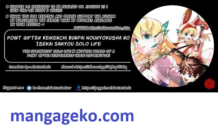 Point Gifter no Isekai Saikyou Slow Life: Black Guild kara Kaihou Sareta Otoko wa Bannou Saikyou Shoku to shite Musou Suru Chapter 7.1 — Page 11