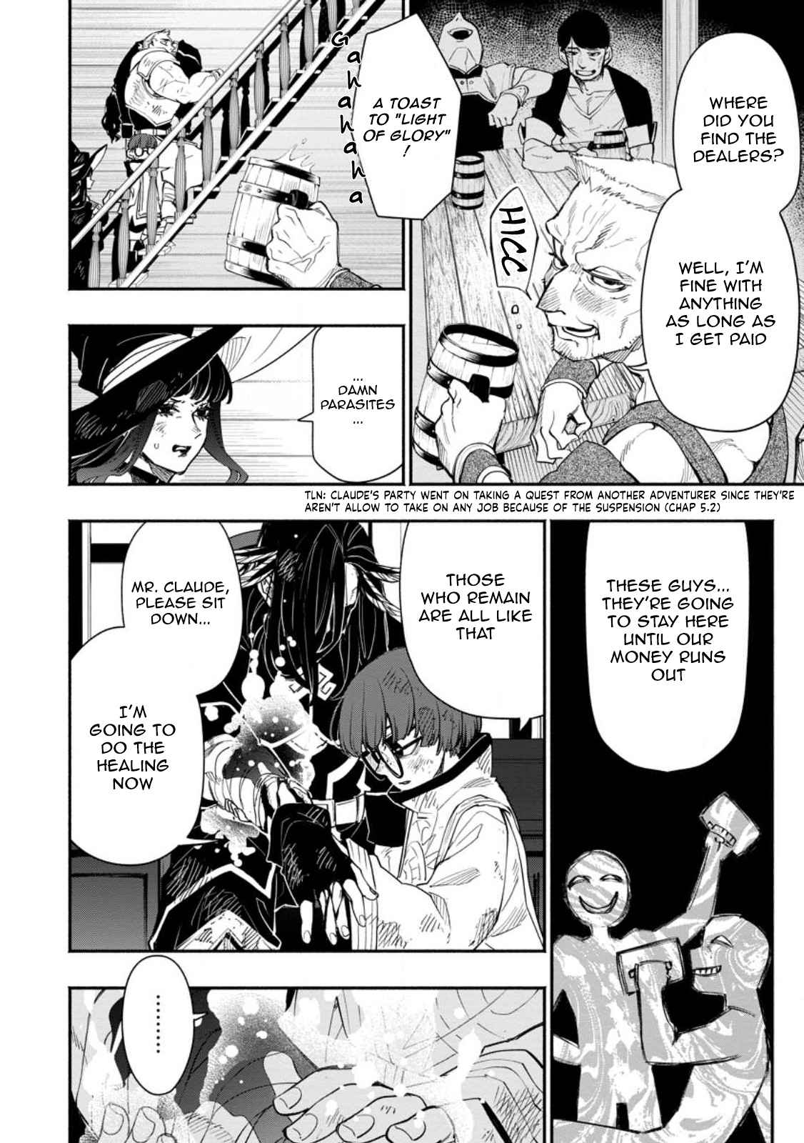 Point Gifter no Isekai Saikyou Slow Life: Black Guild kara Kaihou Sareta Otoko wa Bannou Saikyou Shoku to shite Musou Suru Chapter 9.1 — Page 6