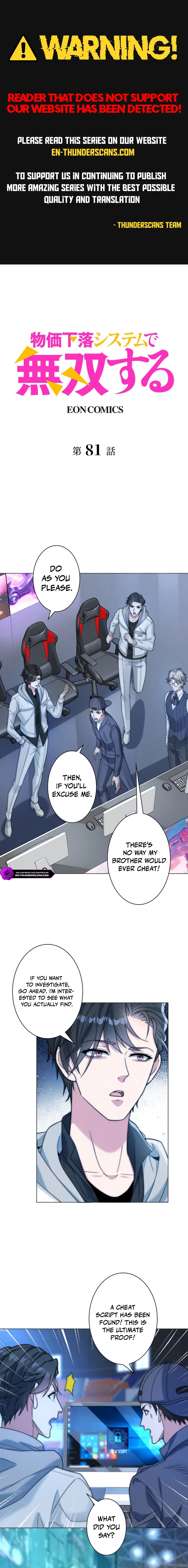 Prices Crash, I Rise Chapter 81 — Page 1