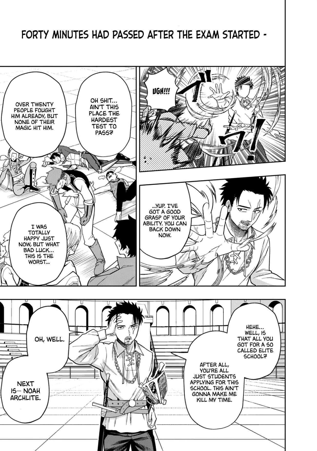 Raitei to Yobareta Saikyou Boukensha, Majutsu Gakuin ni Nyuugaku shite Issai no Enryonaku Musou suru Chapter 3 — Page 15