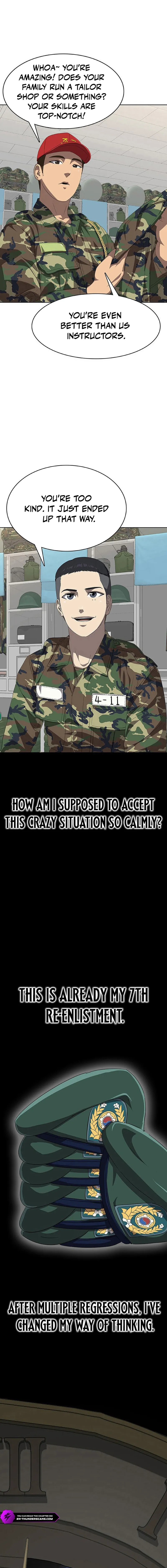 Re-enlisting for the 7th time Chapter 1 — Page 16