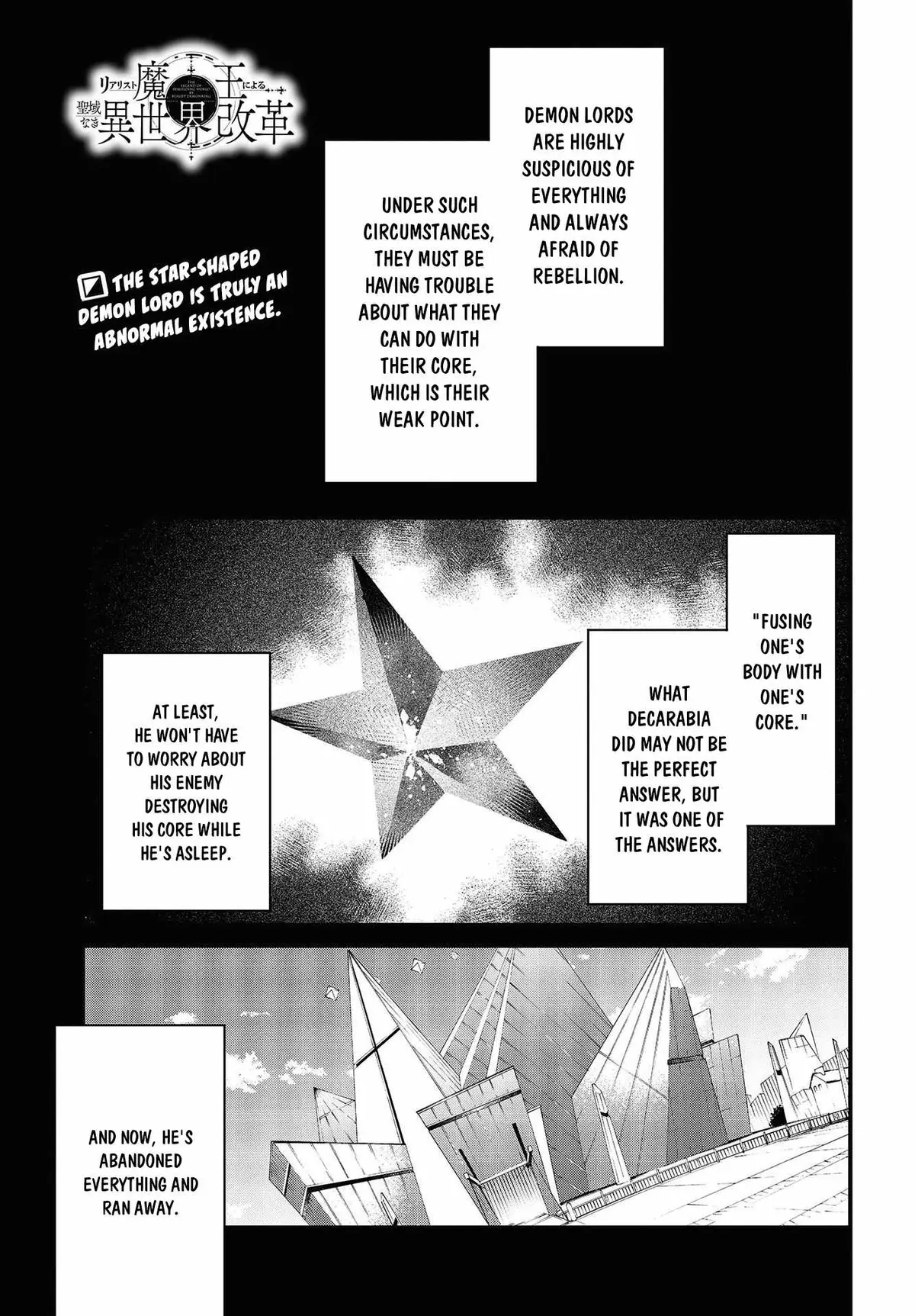 Realist Maou Niyoru Seiiki Naki Isekai Kaikaku Chapter 33 — Page 2