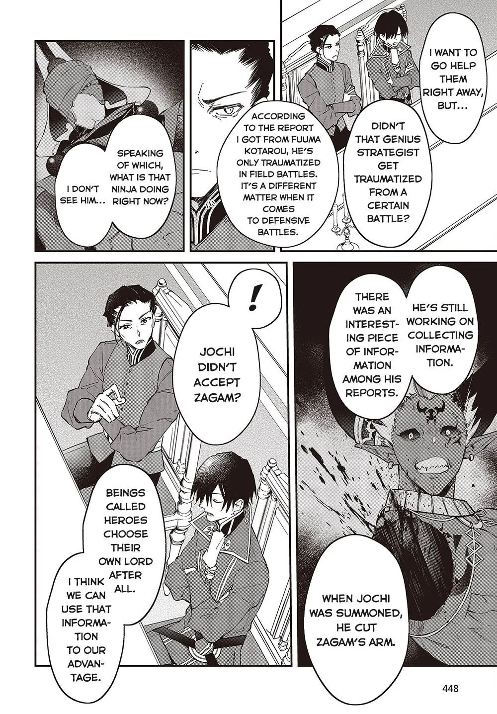 Realist Maou Niyoru Seiiki Naki Isekai Kaikaku Chapter 39 — Page 8