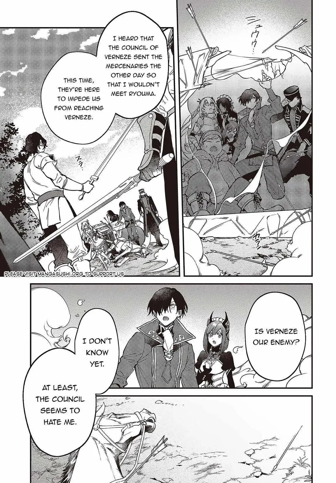 Realist Maou Niyoru Seiiki Naki Isekai Kaikaku Chapter 49 — Page 27