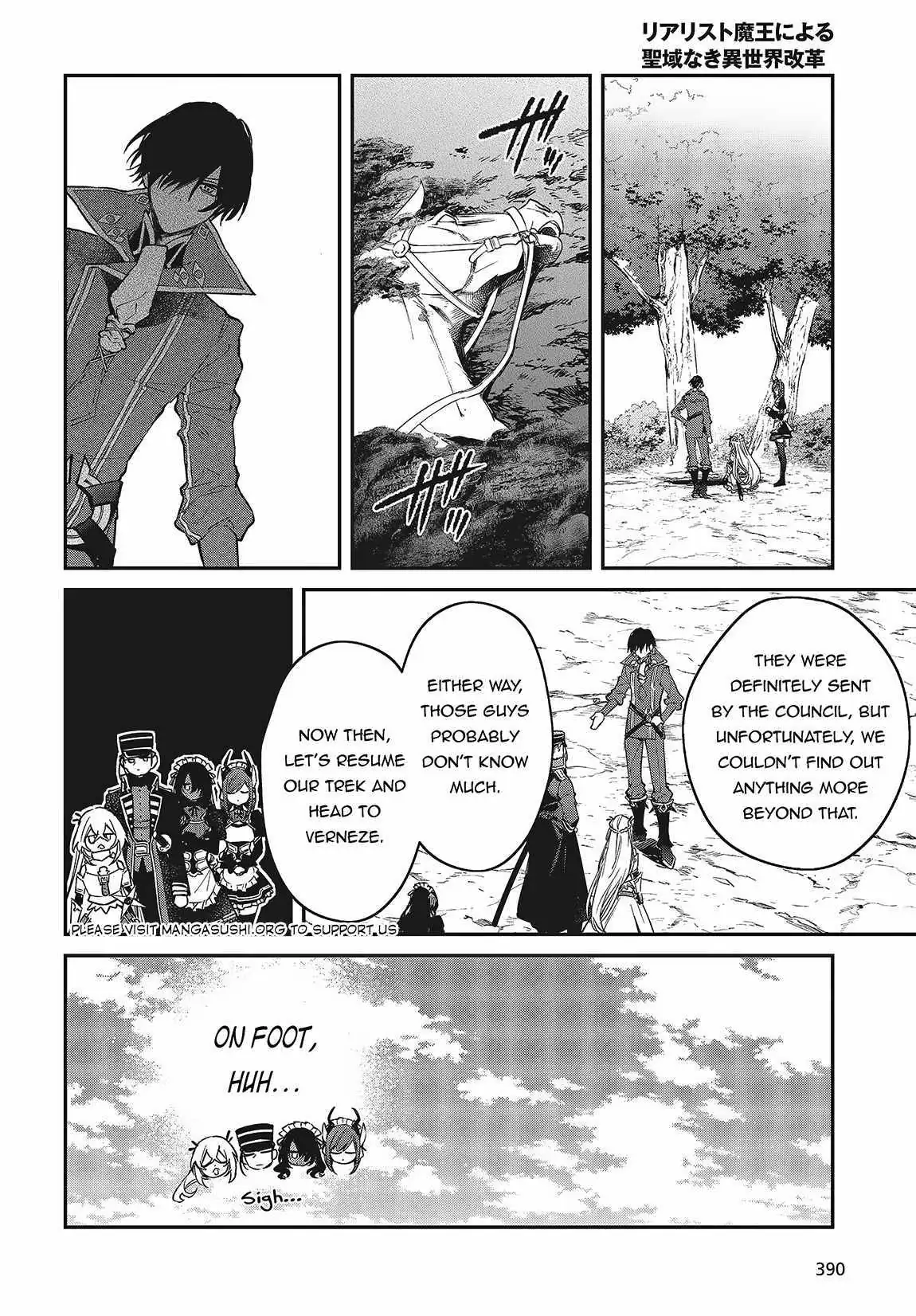 Realist Maou Niyoru Seiiki Naki Isekai Kaikaku Chapter 50 — Page 11