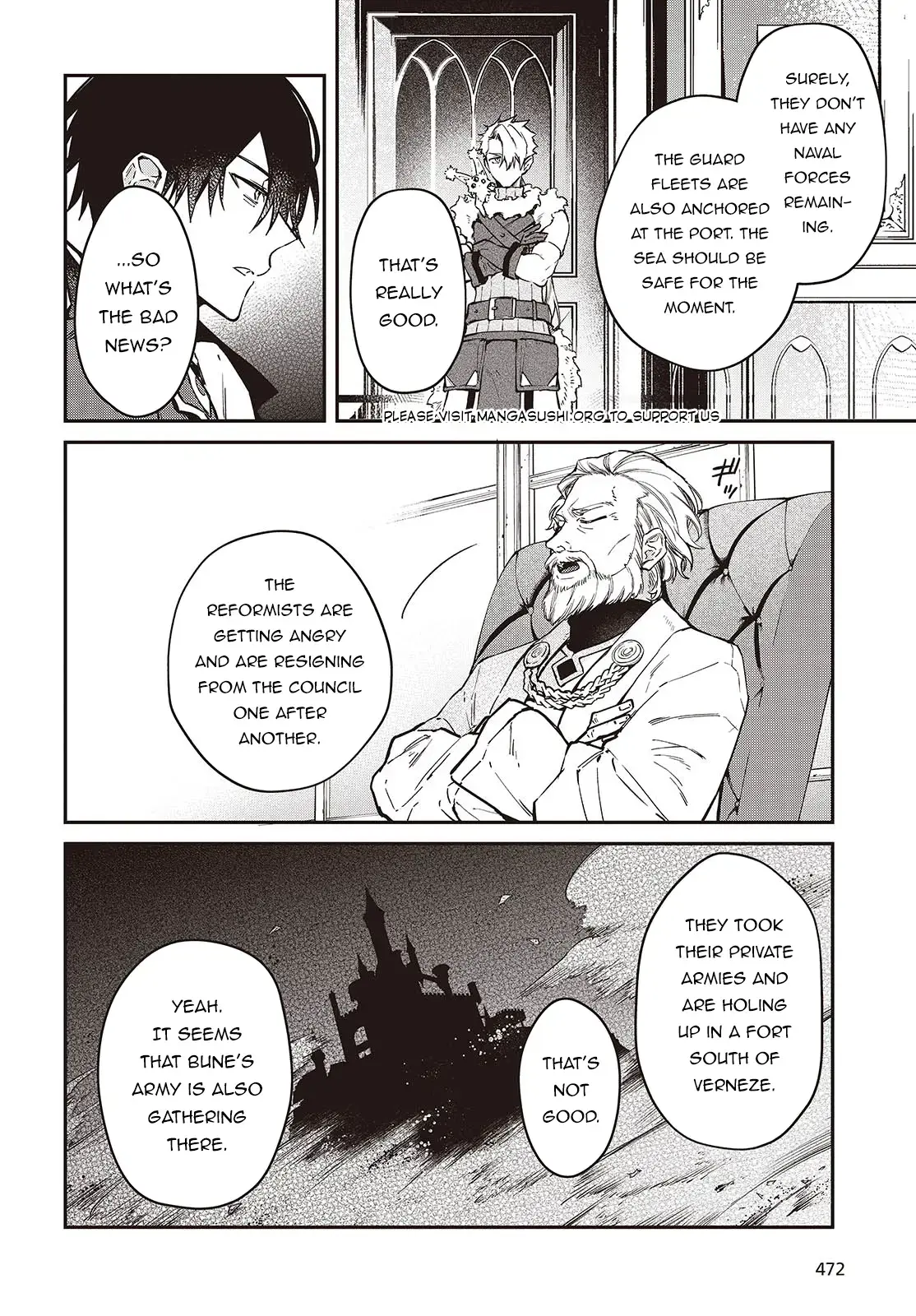 Realist Maou Niyoru Seiiki Naki Isekai Kaikaku Chapter 55 — Page 22