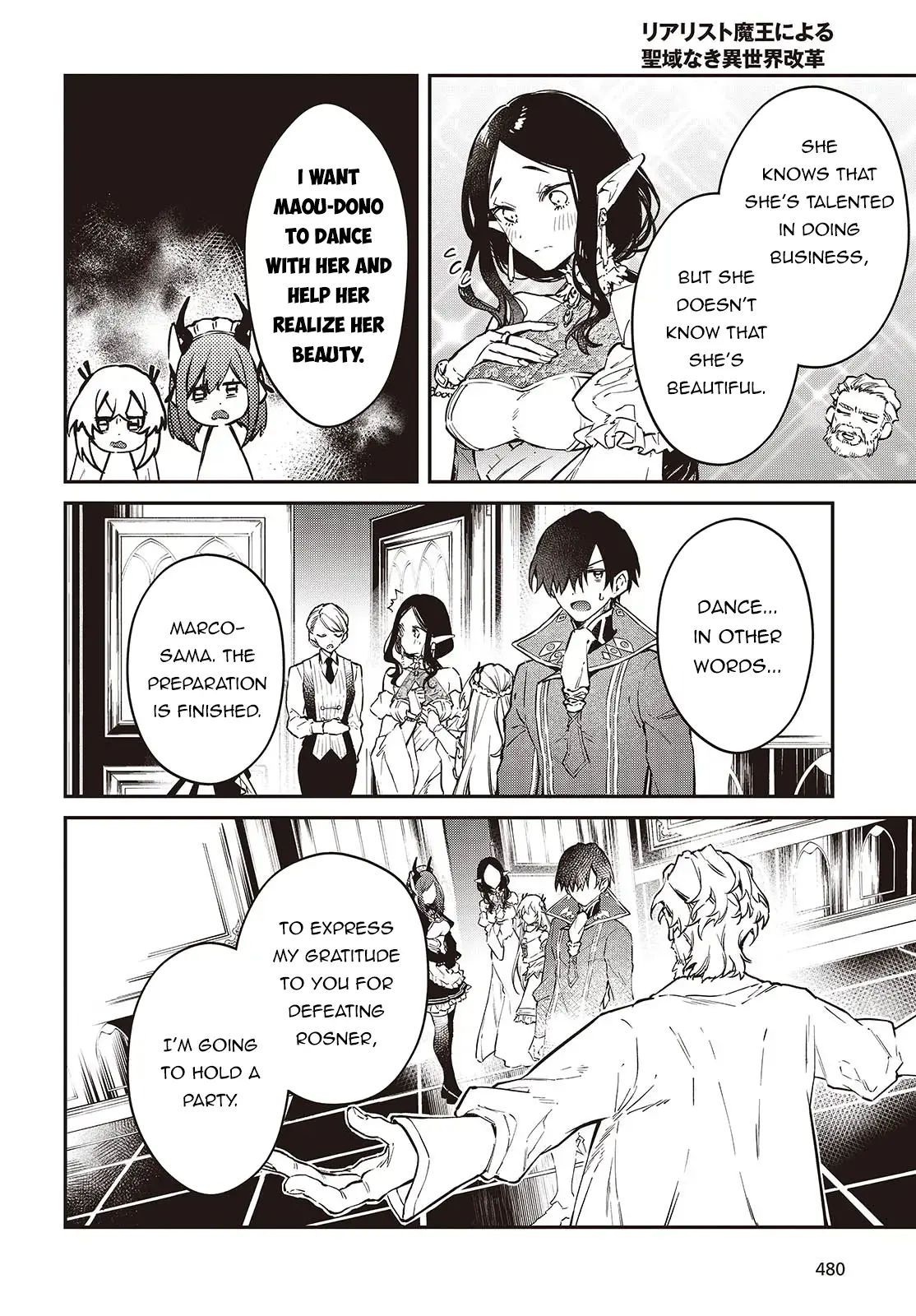 Realist Maou Niyoru Seiiki Naki Isekai Kaikaku Chapter 55 — Page 30