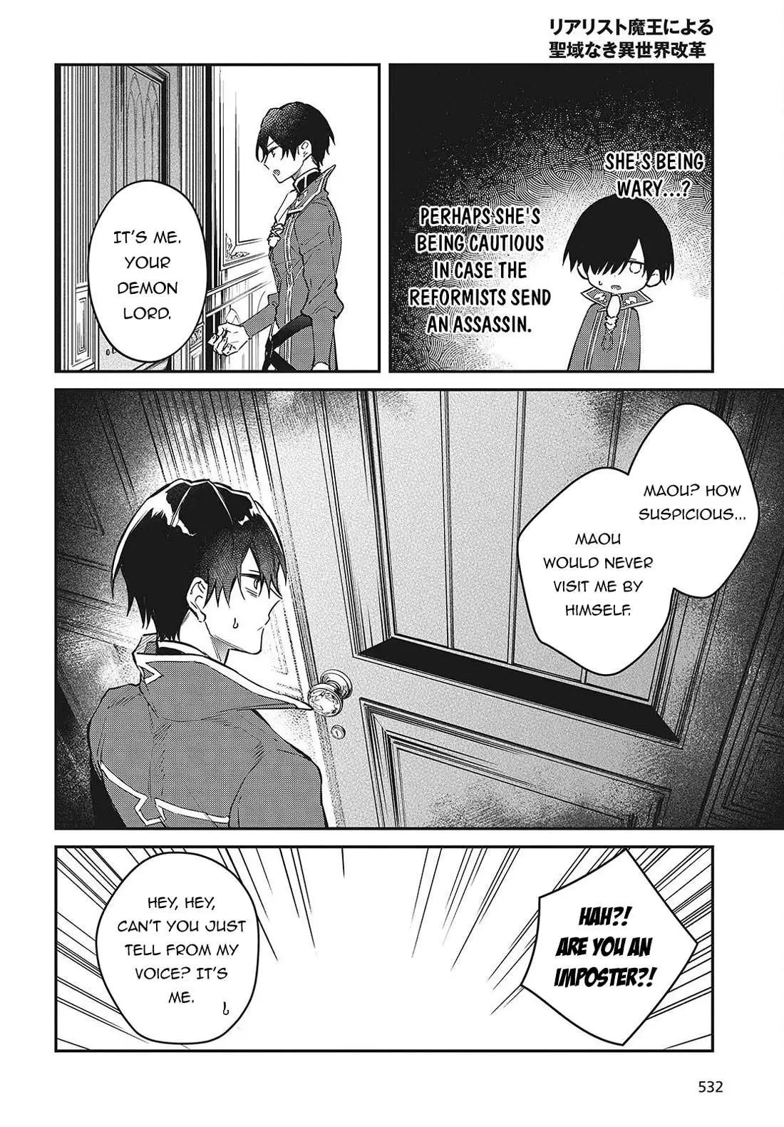 Realist Maou Niyoru Seiiki Naki Isekai Kaikaku Chapter 56 — Page 19