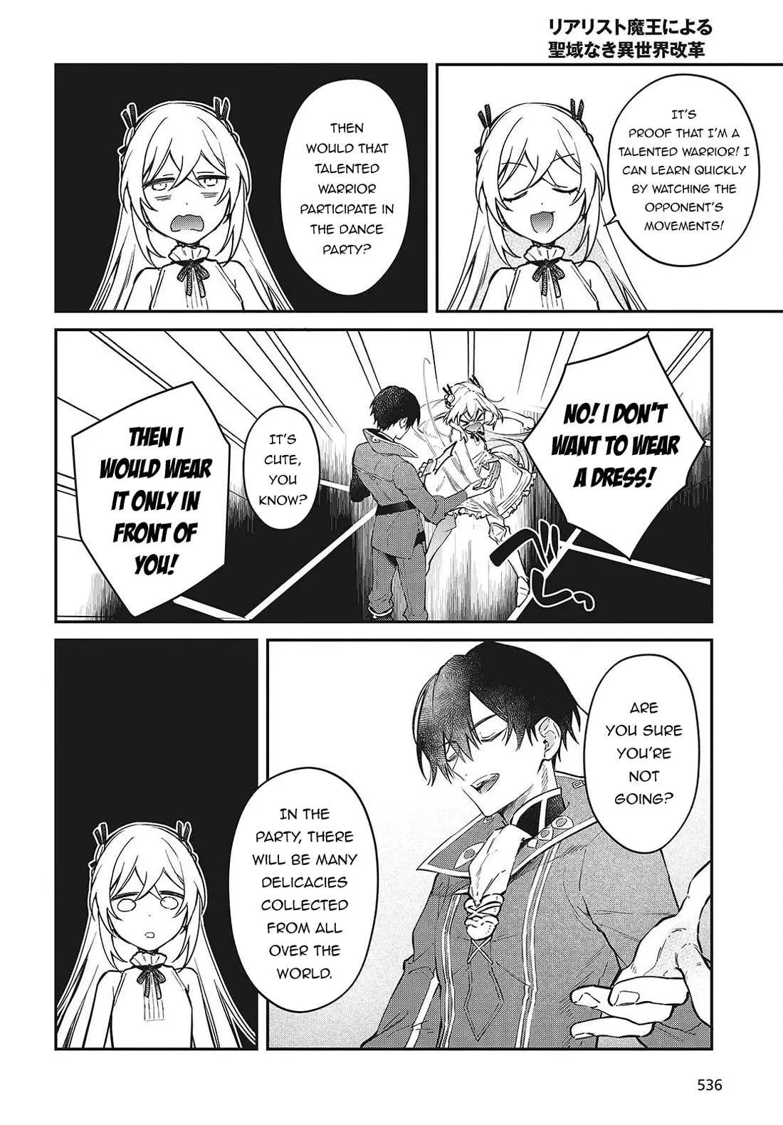 Realist Maou Niyoru Seiiki Naki Isekai Kaikaku Chapter 56 — Page 23