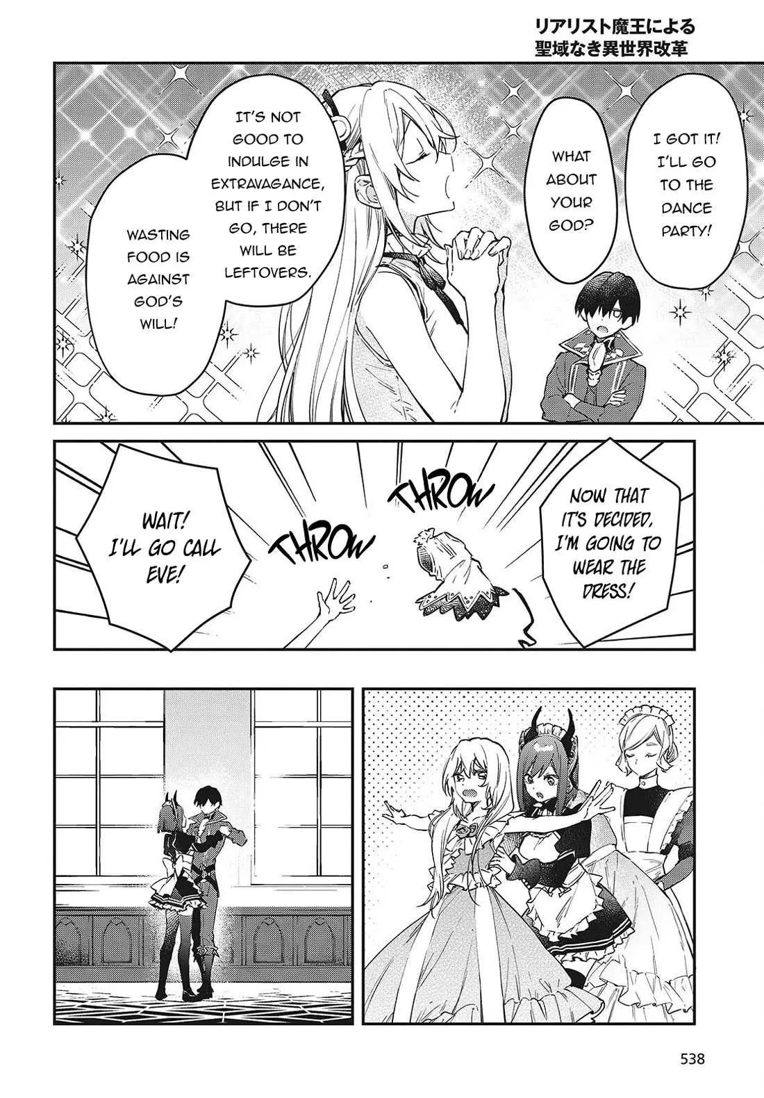 Realist Maou Niyoru Seiiki Naki Isekai Kaikaku Chapter 56 — Page 25