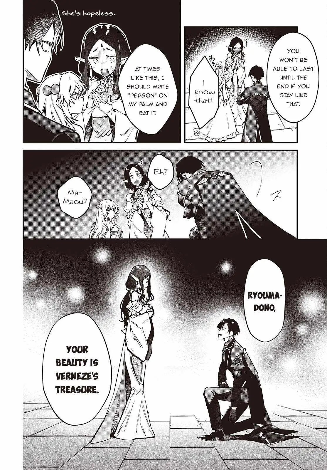 Realist Maou Niyoru Seiiki Naki Isekai Kaikaku Chapter 57 — Page 8