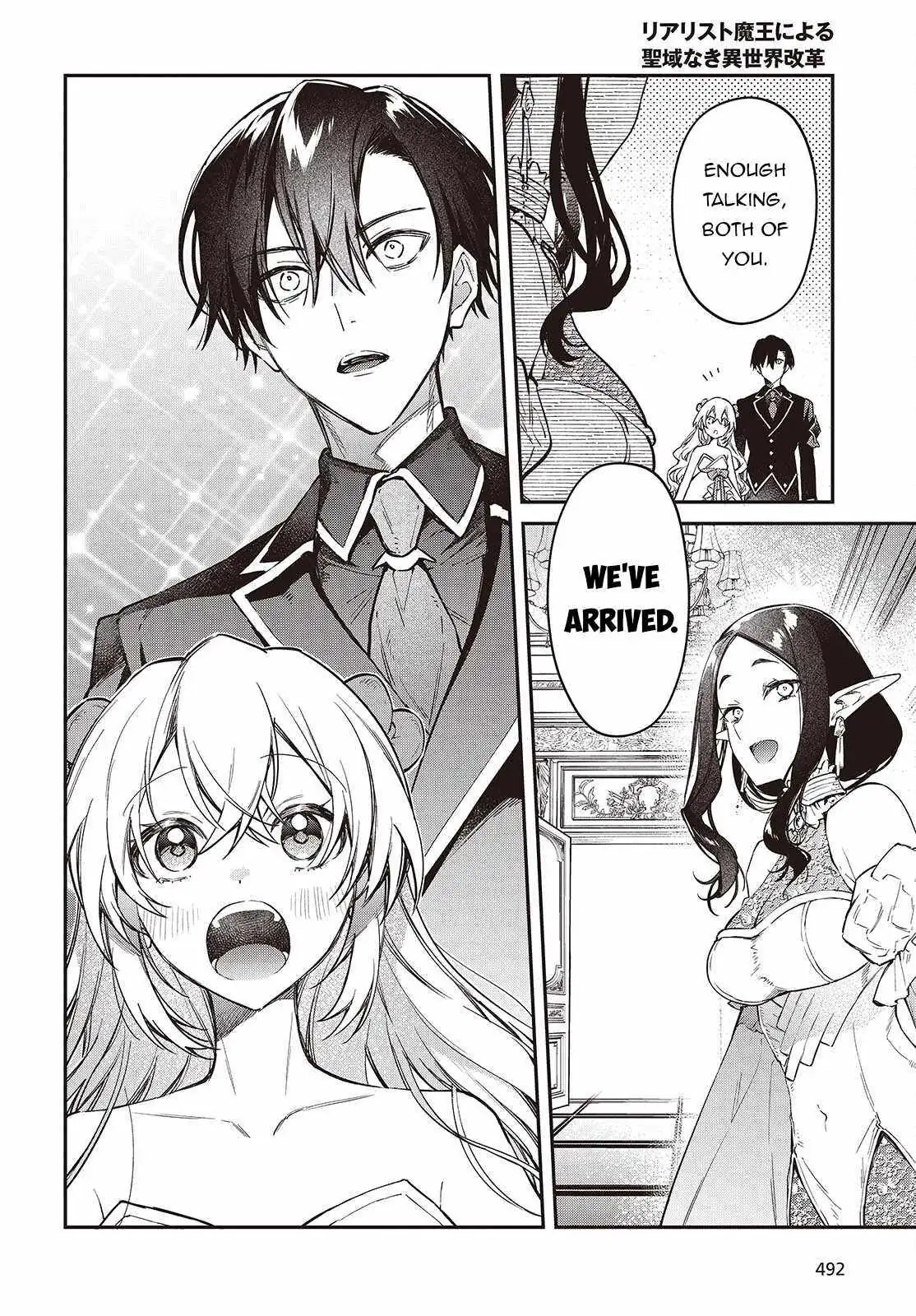 Realist Maou Niyoru Seiiki Naki Isekai Kaikaku Chapter 57 — Page 14