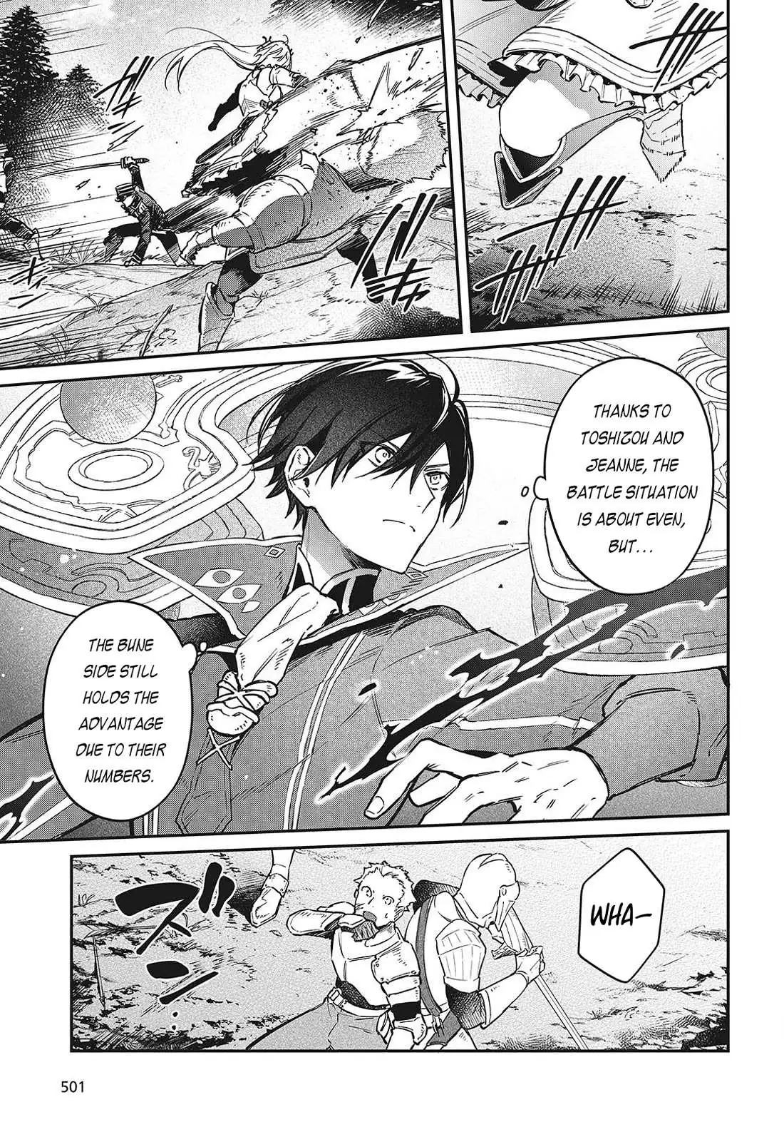 Realist Maou Niyoru Seiiki Naki Isekai Kaikaku Chapter 60 — Page 7
