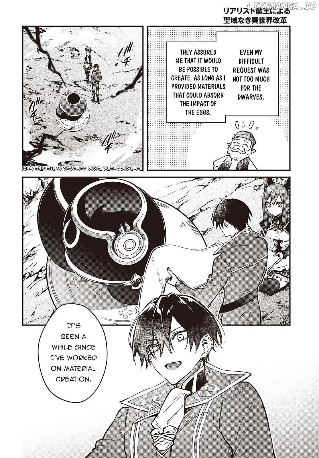 Realist Maou Niyoru Seiiki Naki Isekai Kaikaku Chapter 64 — Page 15