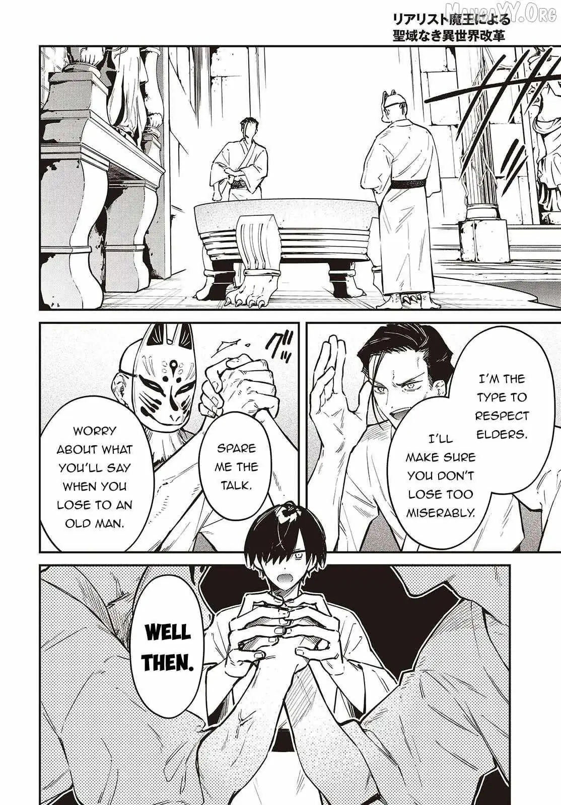 Realist Maou Niyoru Seiiki Naki Isekai Kaikaku Chapter 73 — Page 10