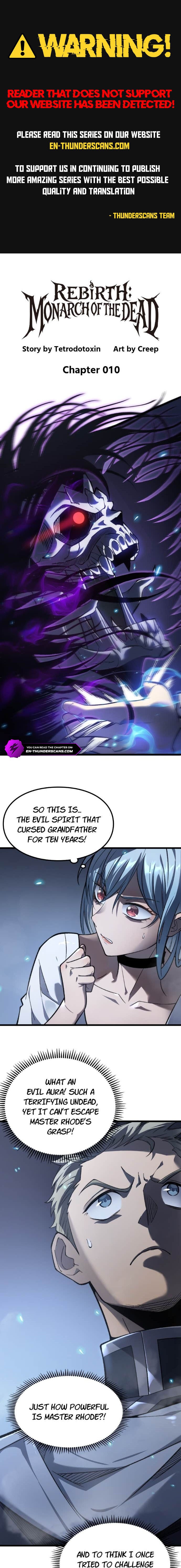Rebirth: Monarch of the Dead Chapter 10 — Page 1