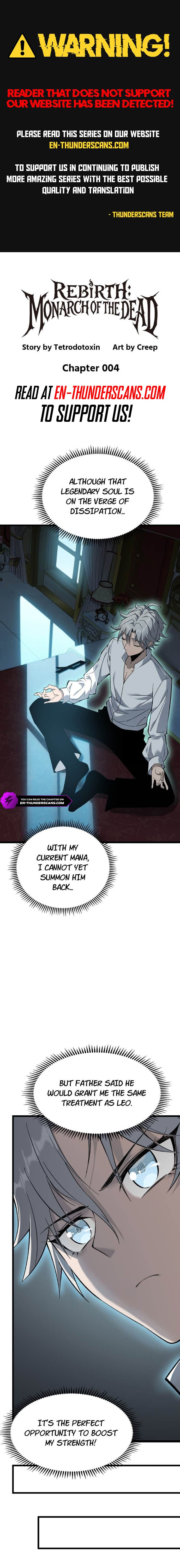 Rebirth: Monarch of the Dead Chapter 4 — Page 1