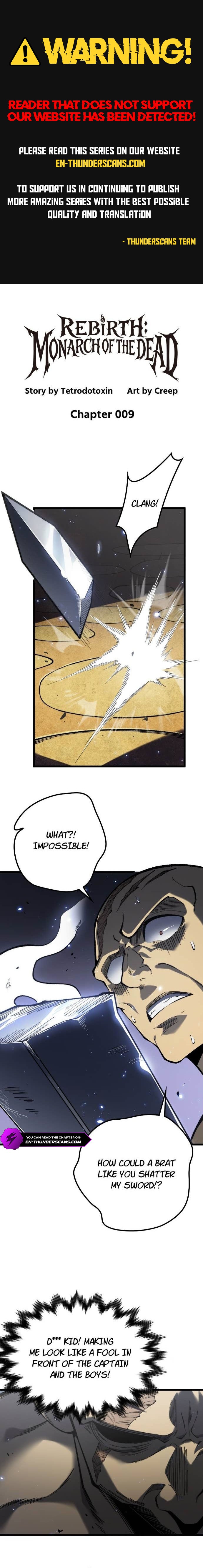 Rebirth: Monarch of the Dead Chapter 9 — Page 1