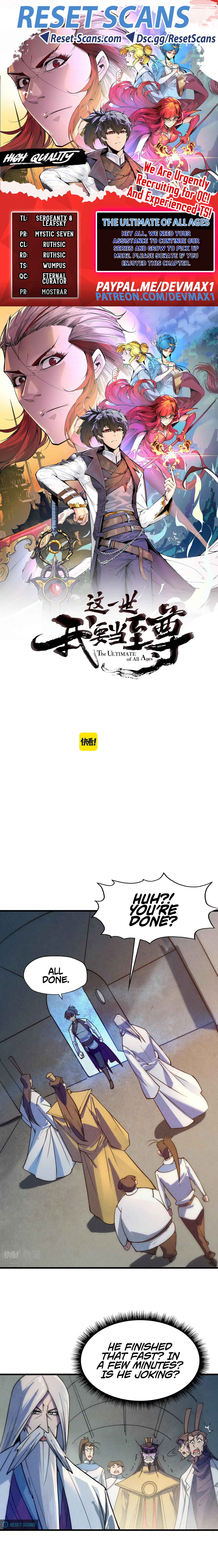 Rebirth of the Ultimate Master Chapter 35 — Page 1