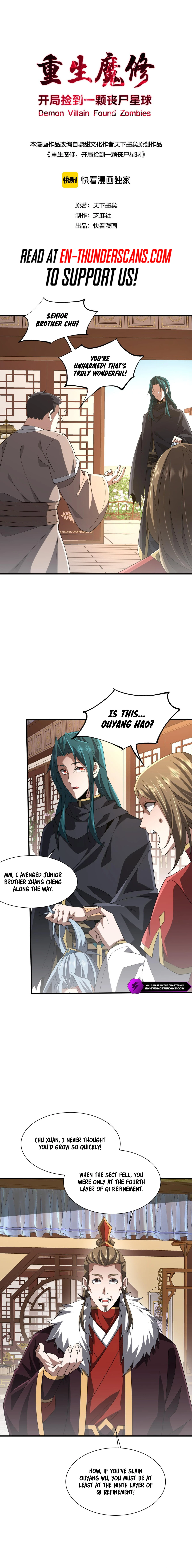 Reborn as a Demonic Cultivator, Picking Up a Zombie Planet at the Start Chapter 12 — Page 2