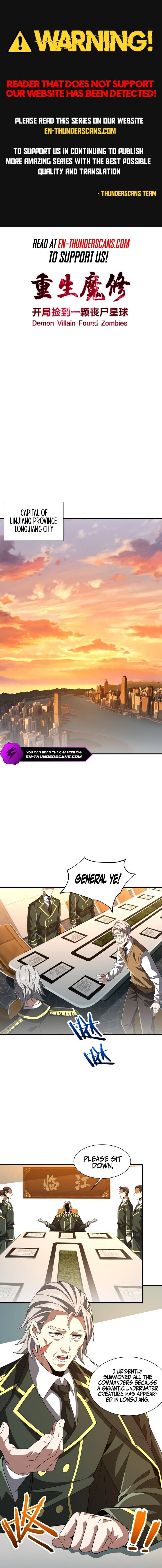 Reborn as a Demonic Cultivator, Picking Up a Zombie Planet at the Start Chapter 16 — Page 1