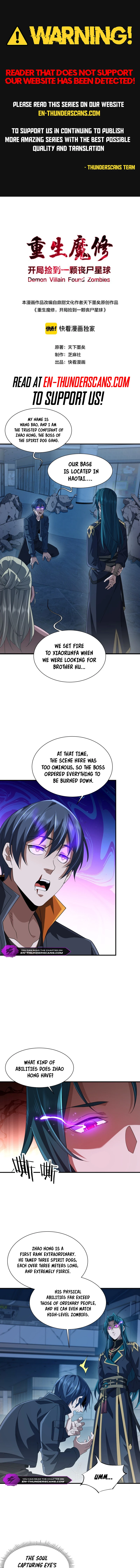 Reborn as a Demonic Cultivator, Picking Up a Zombie Planet at the Start Chapter 6 — Page 2