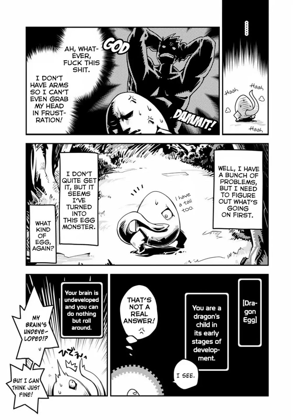 Reincarnated as a Dragon’s Egg Chapter 1 — Page 8