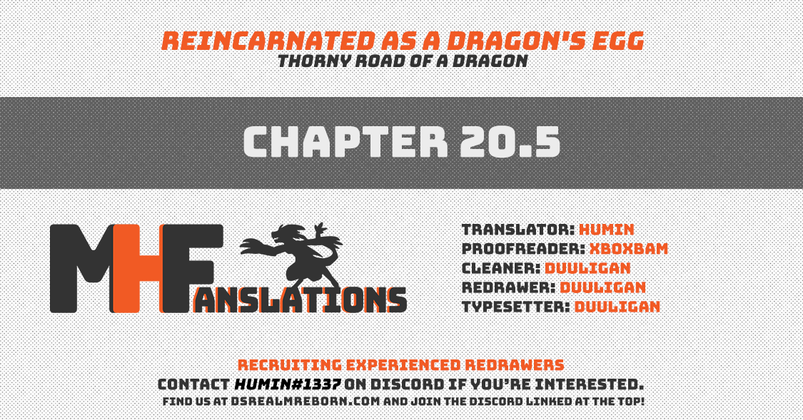 Reincarnated as a Dragon’s Egg Chapter 20.5 — Page 1