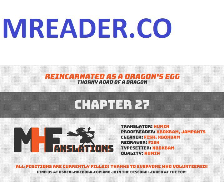 Reincarnated as a Dragon’s Egg Chapter 27 — Page 1