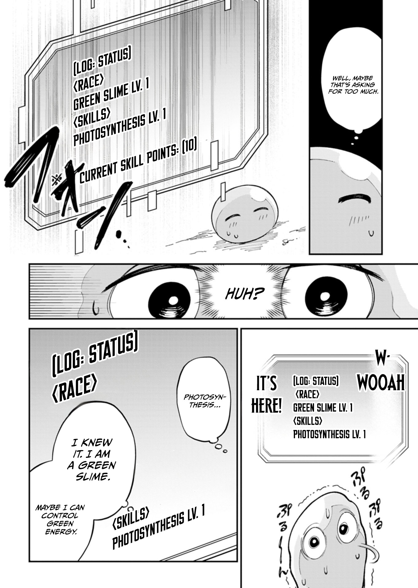 Reincarnated as a Green Slime, I’ll Turn the Whole World Green Chapter 1 — Page 17
