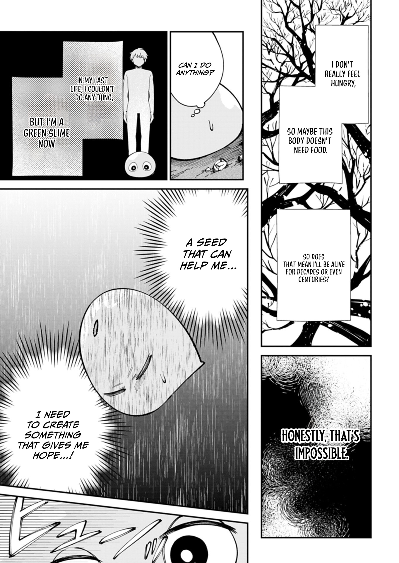 Reincarnated as a Green Slime, I’ll Turn the Whole World Green Chapter 1 — Page 28