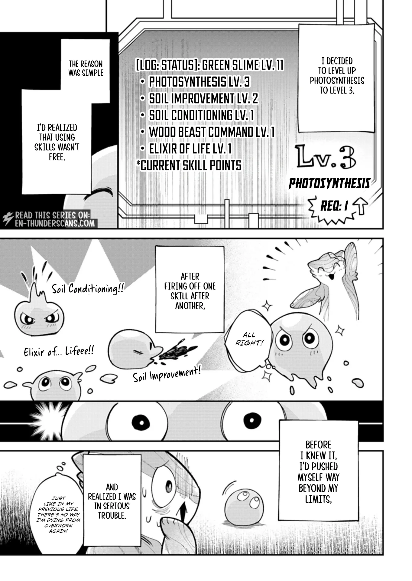 Reincarnated as a Green Slime, I’ll Turn the Whole World Green Chapter 3.1 — Page 7