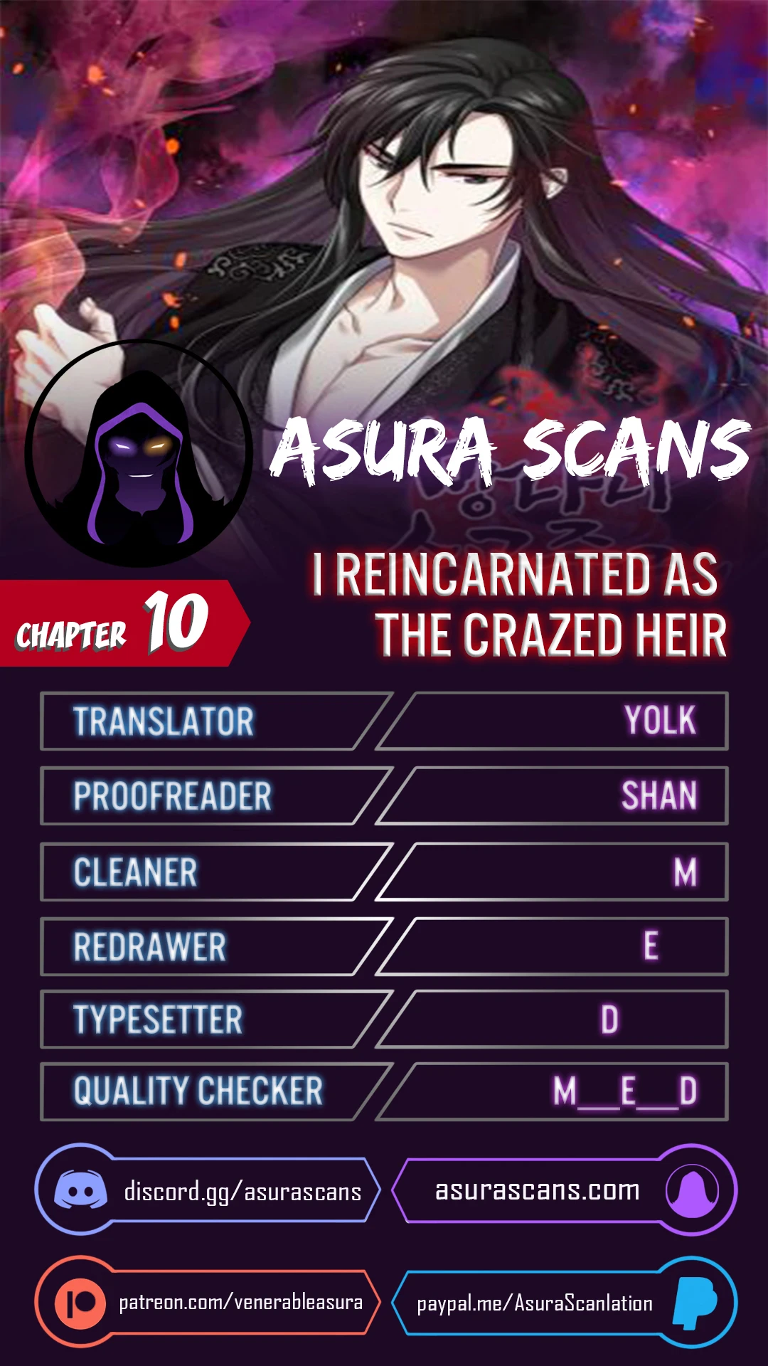Reincarnated as an Unruly Heir Chapter 10 — Page 1