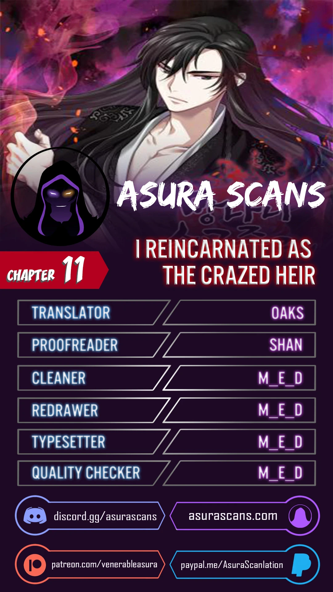 Reincarnated as an Unruly Heir Chapter 11 — Page 1