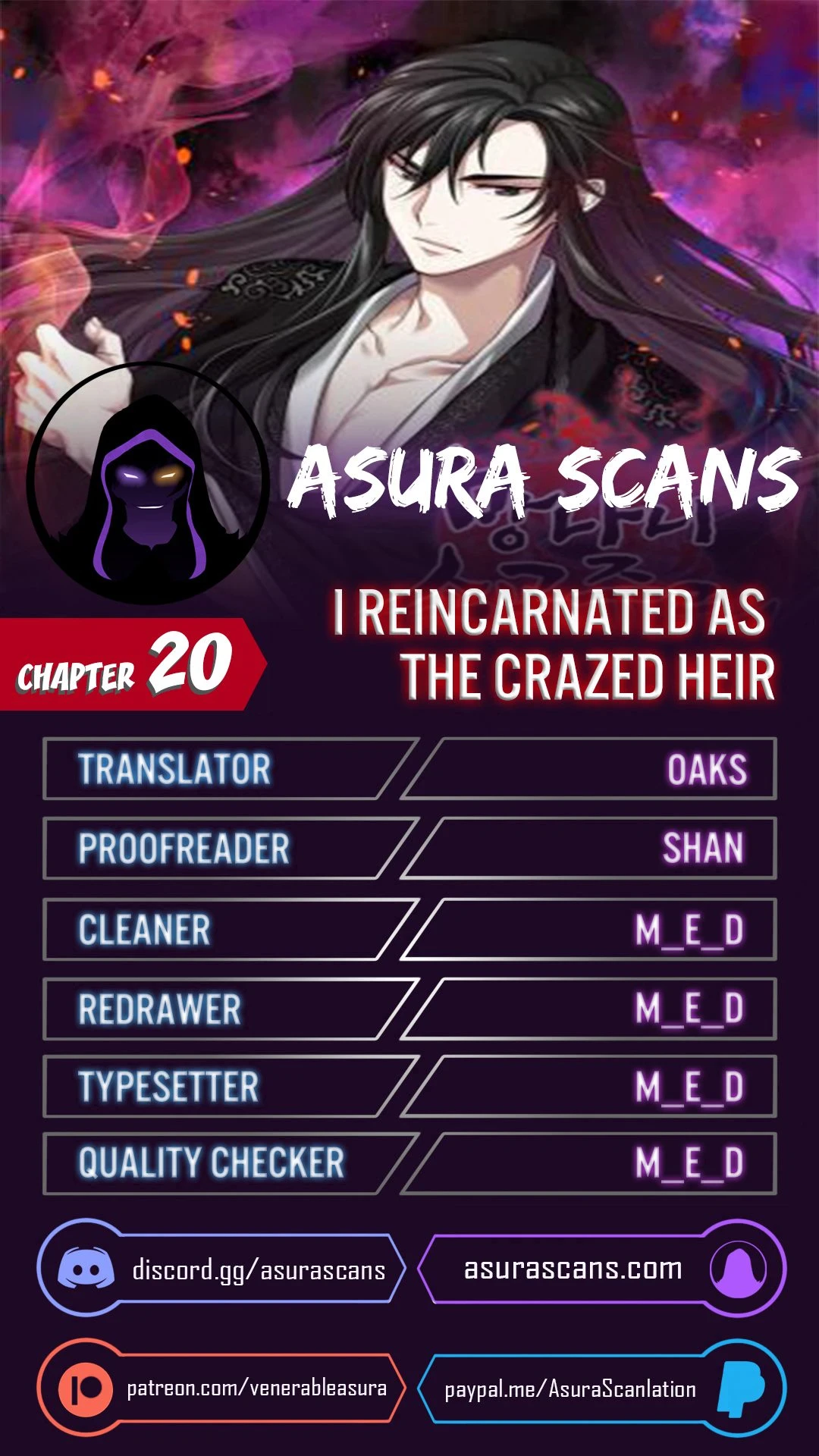 Reincarnated as an Unruly Heir Chapter 20 — Page 1