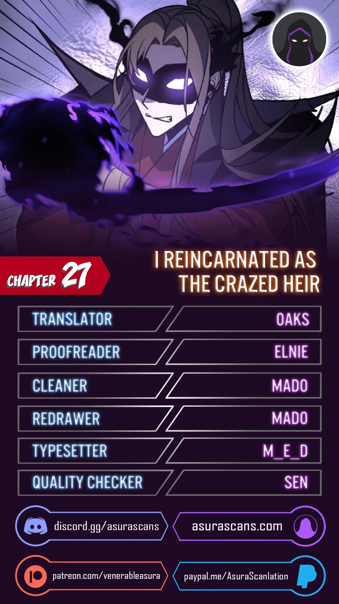 Reincarnated as an Unruly Heir Chapter 27 — Page 1