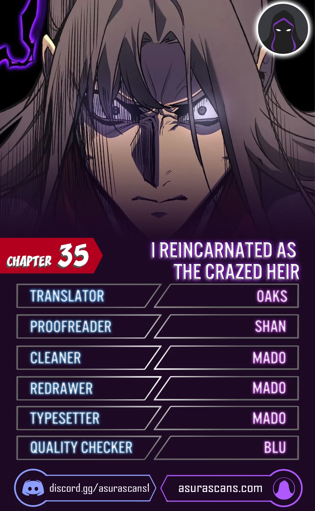 Reincarnated as an Unruly Heir Chapter 35 — Page 1