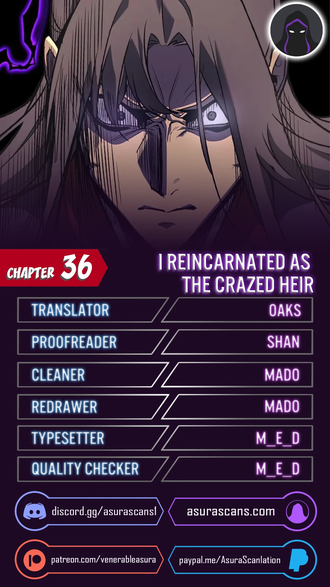 Reincarnated as an Unruly Heir Chapter 36 — Page 1
