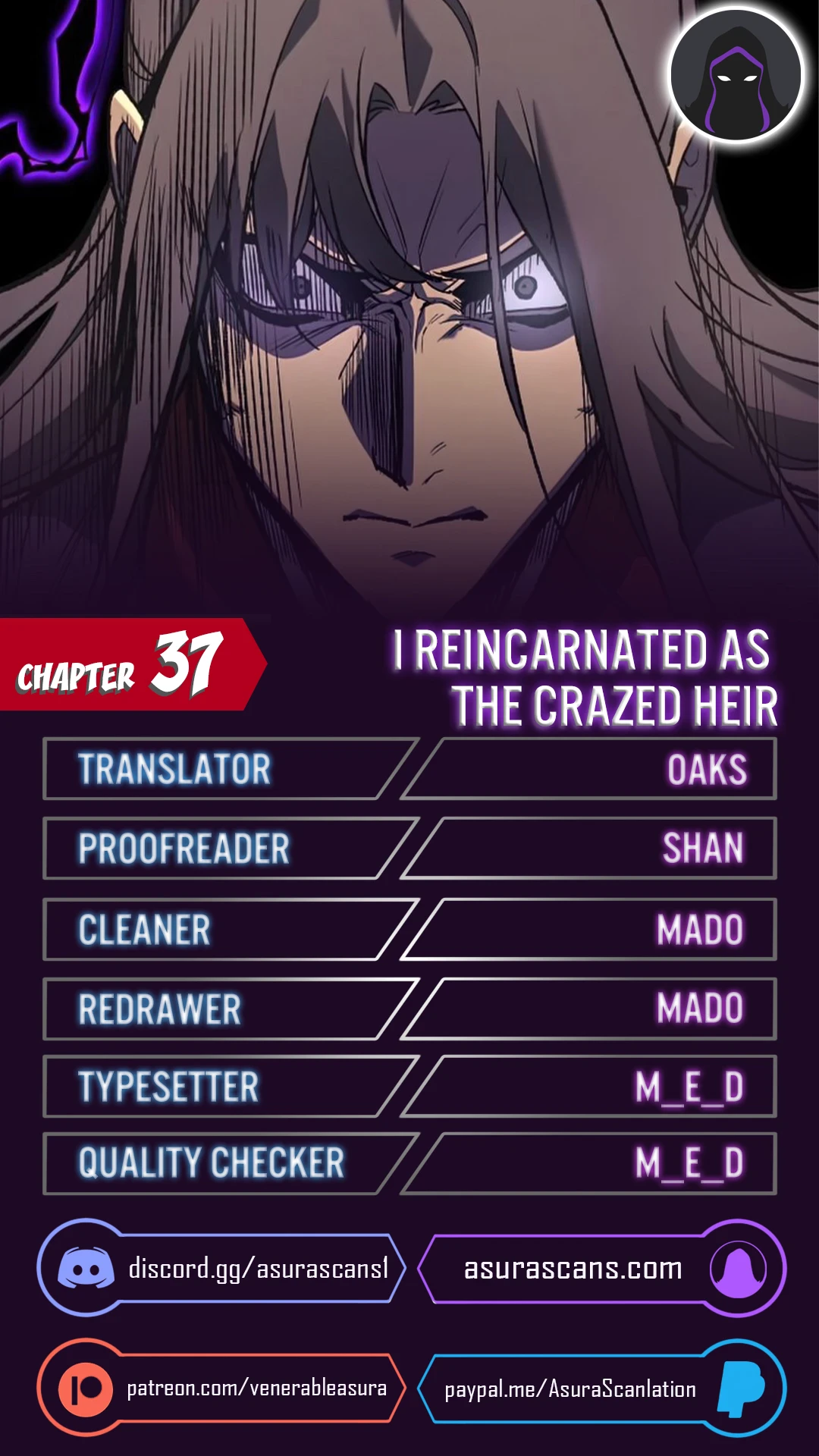 Reincarnated as an Unruly Heir Chapter 37 — Page 1